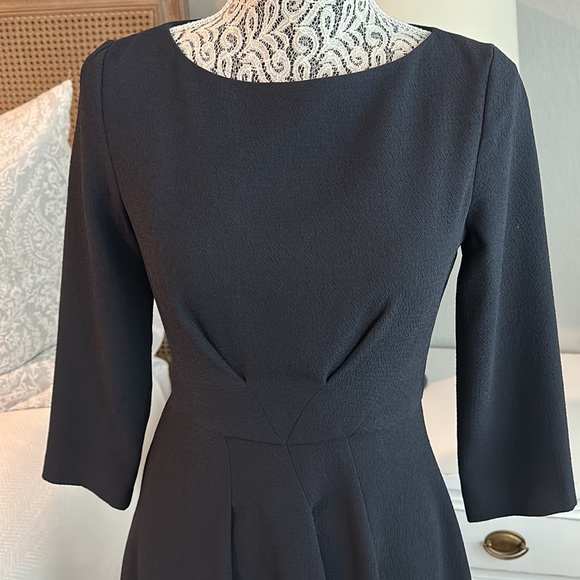 Harper Rose Asymmetrical Dress in Navy - Picture 6 of 7